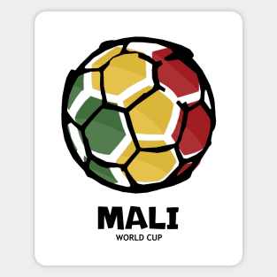 Mali Football Country Flag Magnet